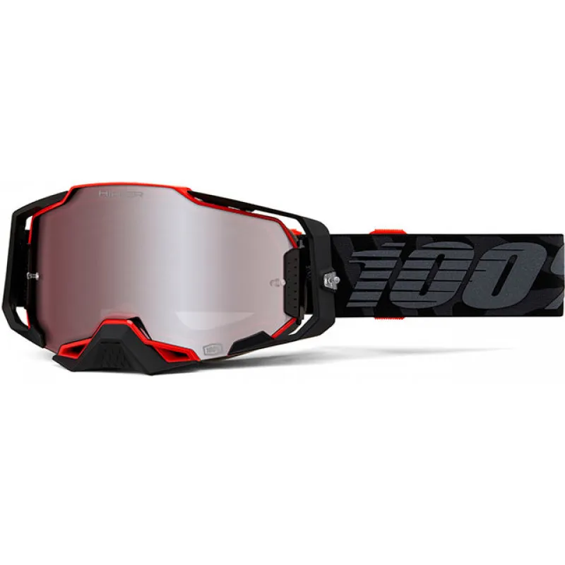Cumpără online Ochelari motocross 100% ARMEGA RENEN HIPER SILVER MIRROR